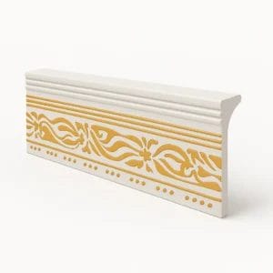 Ornate White and Gold Coving
