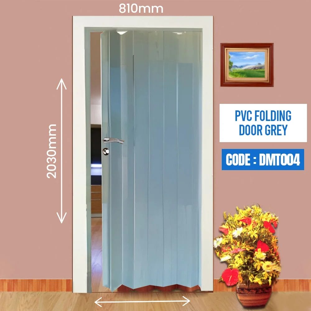 Affordable PVC Folding Door Grey For Sale - Dunnottar, image size:1000x1000