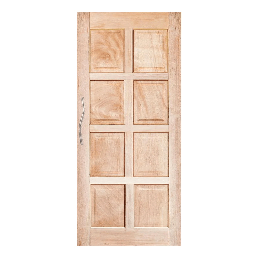 Meranti Engineered Full Door | 8-Panel Single Full Door - (Jq8)