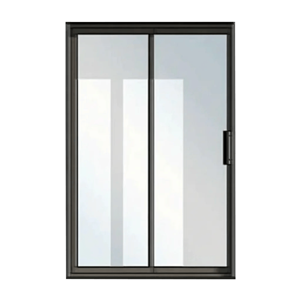 Aluminium 2 Panel Sliding Glass Door