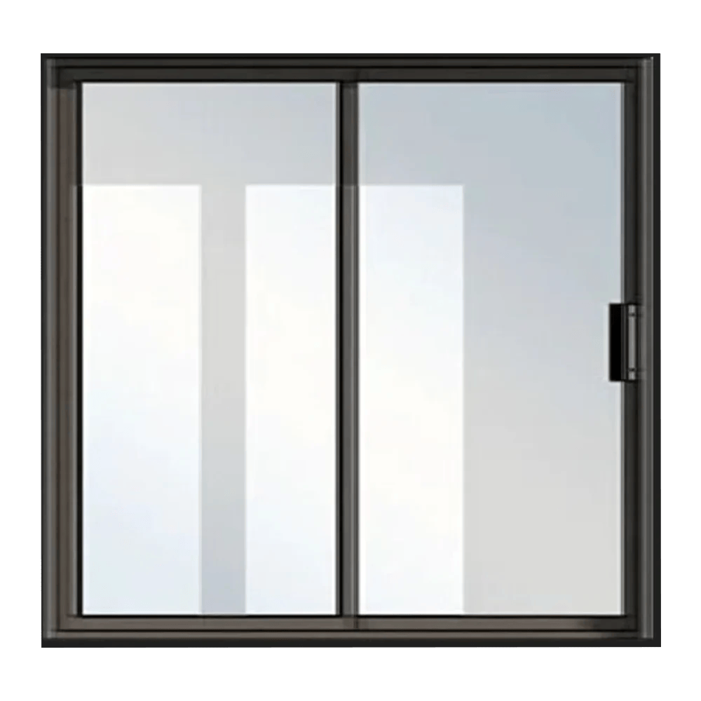 Aluminium 2 Panel Sliding Glass Door 2.4 X 2.1M