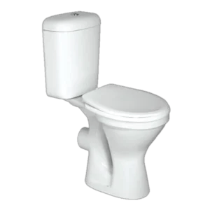Close Couple Toilet Set 4 Pieces