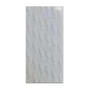 White PVC Ceiling With Wavy Patterns