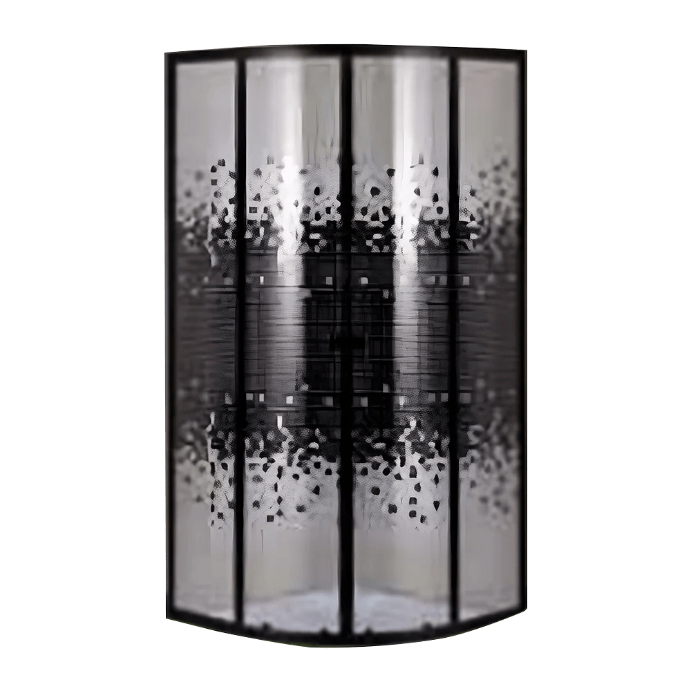 Shower Door Round Corner Entry