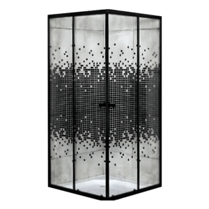 Shower Door Square Corner Entry