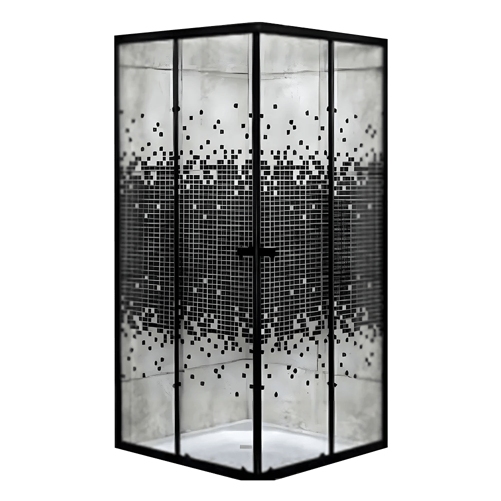 Shower Door Square Corner Entry