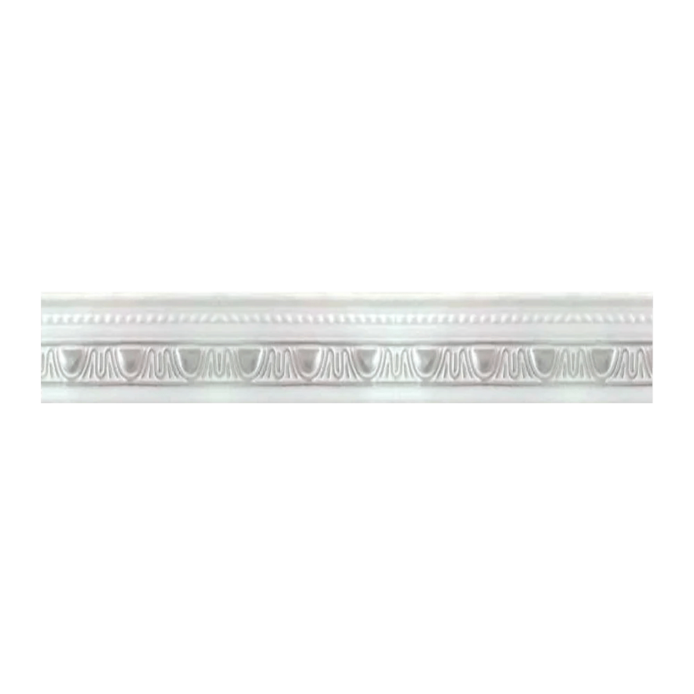 T-Series Cornice | White And Silver | 4 In Pack |T18ws