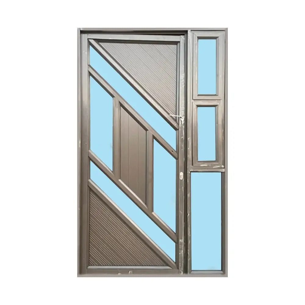 Aluminium Fancy Door with SideLight 1.2Mx2.1M