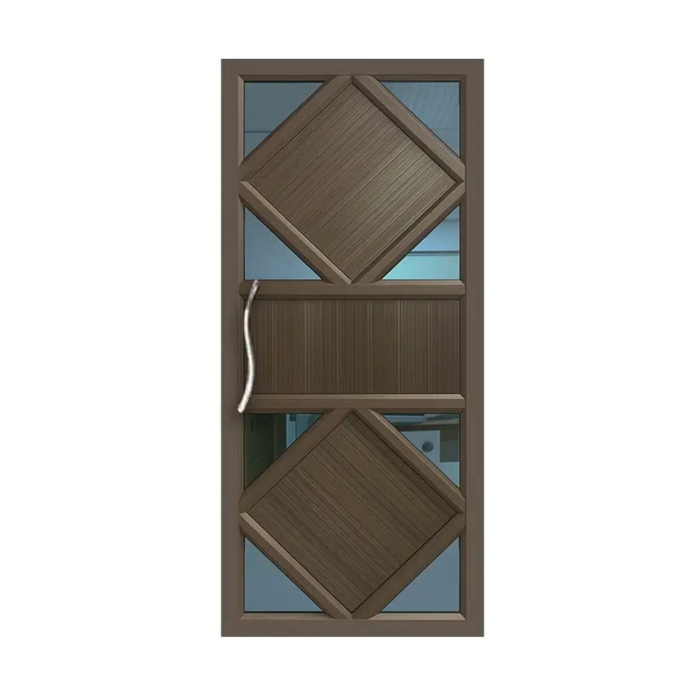 Aluminium Fancy Single Door |  Full Panel | 900MMx2100MM - Mwd55