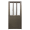 Aluminium Single Door - Full 3-Panel Design - Budget-Friendly
