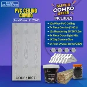 PVC Ceiling Combo | 11.70² | 16071