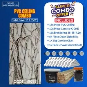 PVC Ceiling Combo | 17.55² | 16073