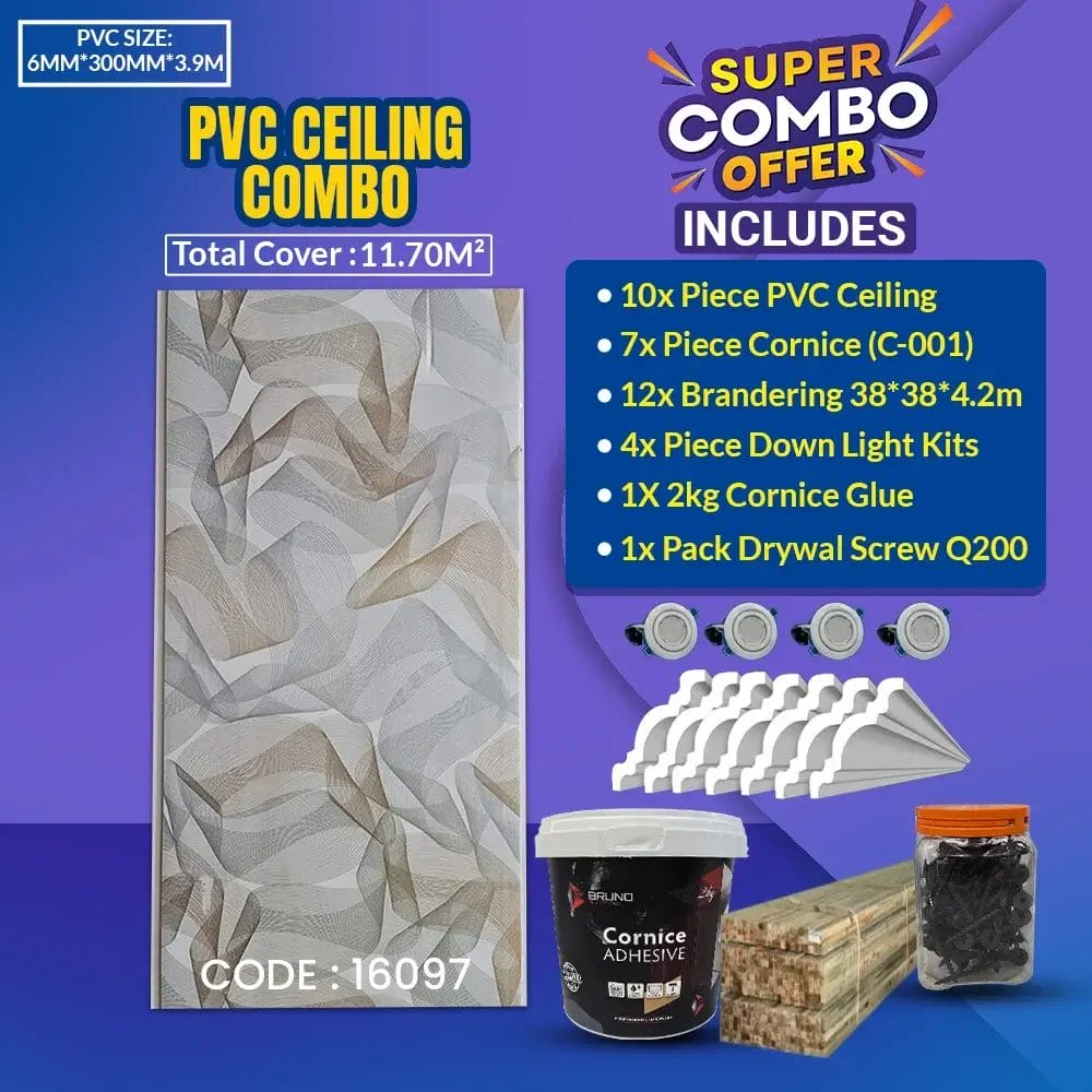 PVC Ceiling Combo 1170 16097