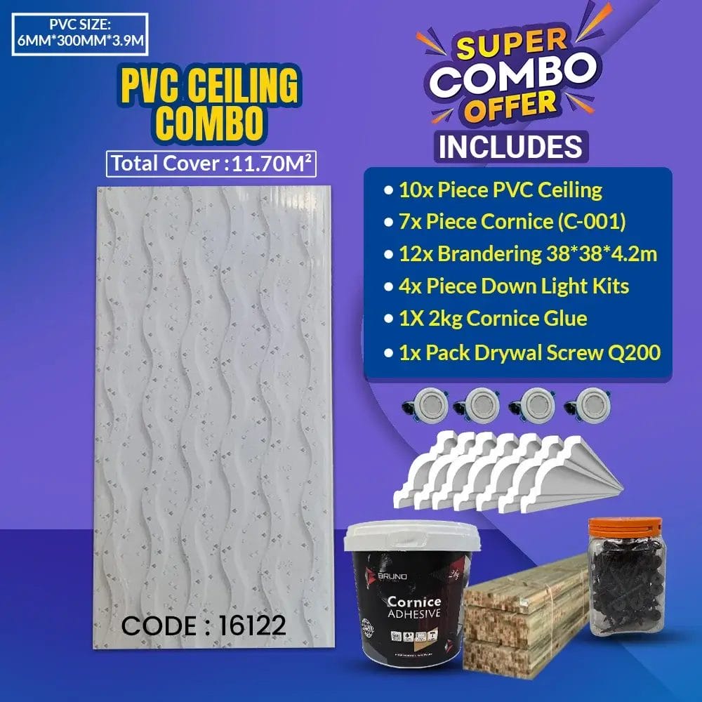 PVC Ceiling Combo 1170 16122