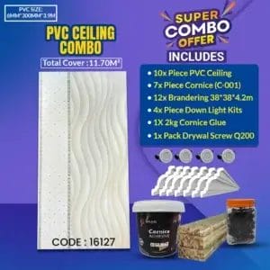 Pvc Ceiling Combo | 11.70M² | 16127
