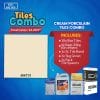Ivory Floor Tiles Combo Porcelain - MKT01