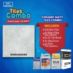 Ceramic Matt Floor Tile combo msmh66004m
