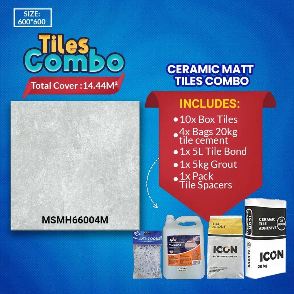 Ceramic Matt Floor Tile combo msmh66004m