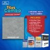Matt Grey Floor Tile Combo