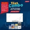 Carrara White Wall Tiles Combo - Glossy Polished - Ceramic - 300x600mm | A-Grade