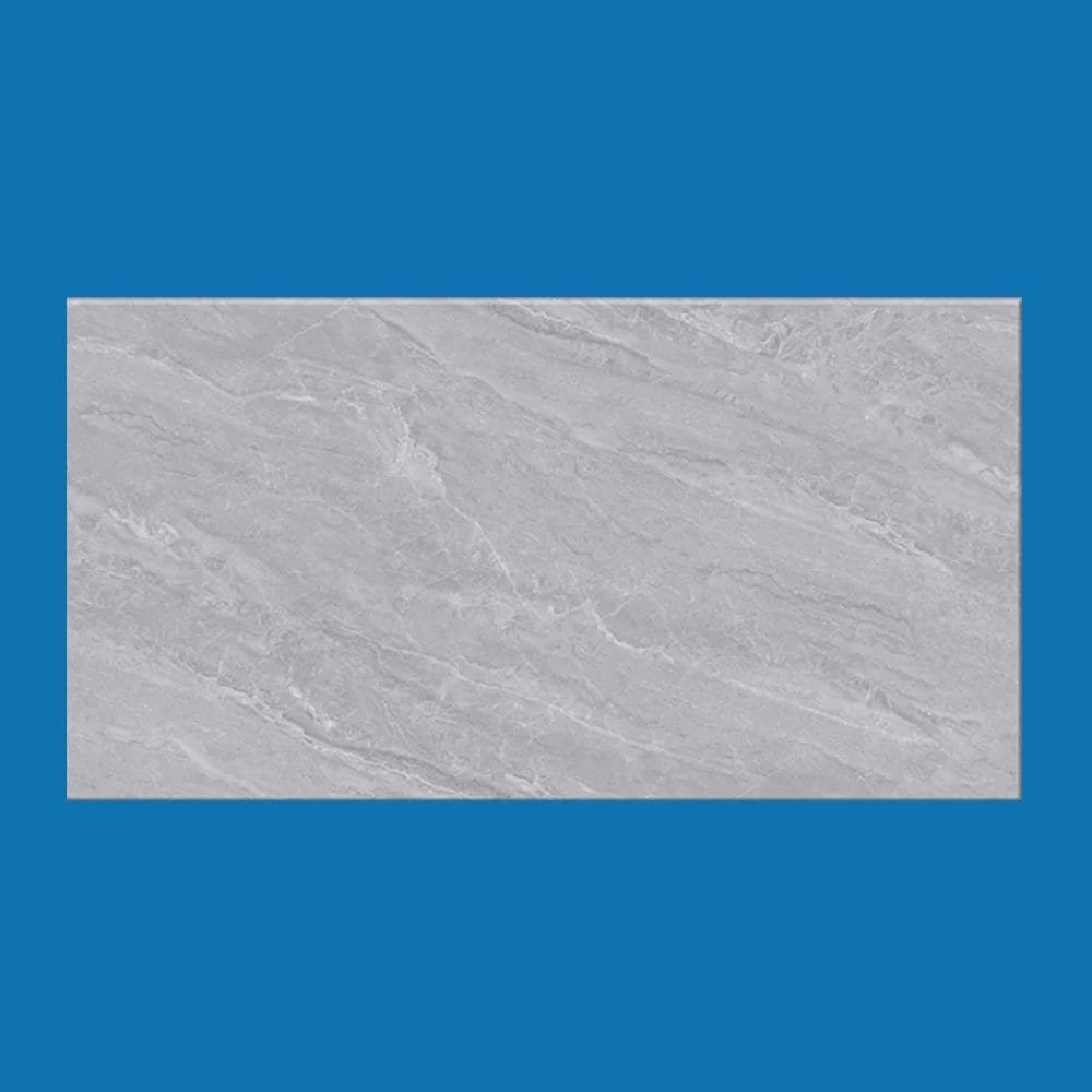 Wall Tile Glossy Polished Ceramic Grey 300x600mm