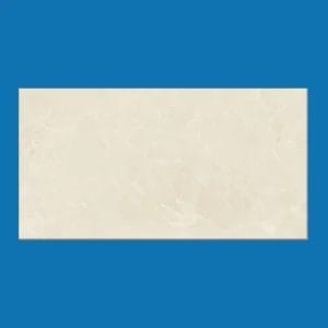 Light beige marble tile with subtle veining, rectangular shape, and a polished surface, ideal for elegant interior design. Its Called Ceramic Polished Wall Tiles