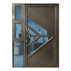 Aluminium fancy Door with Sidelight
