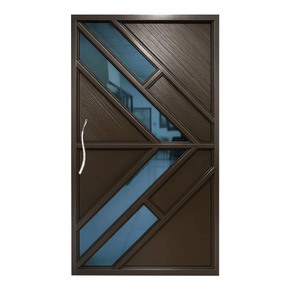 Aluminium Fancy Pivot Door 1.2M x 2.1M (PIVOT K120)