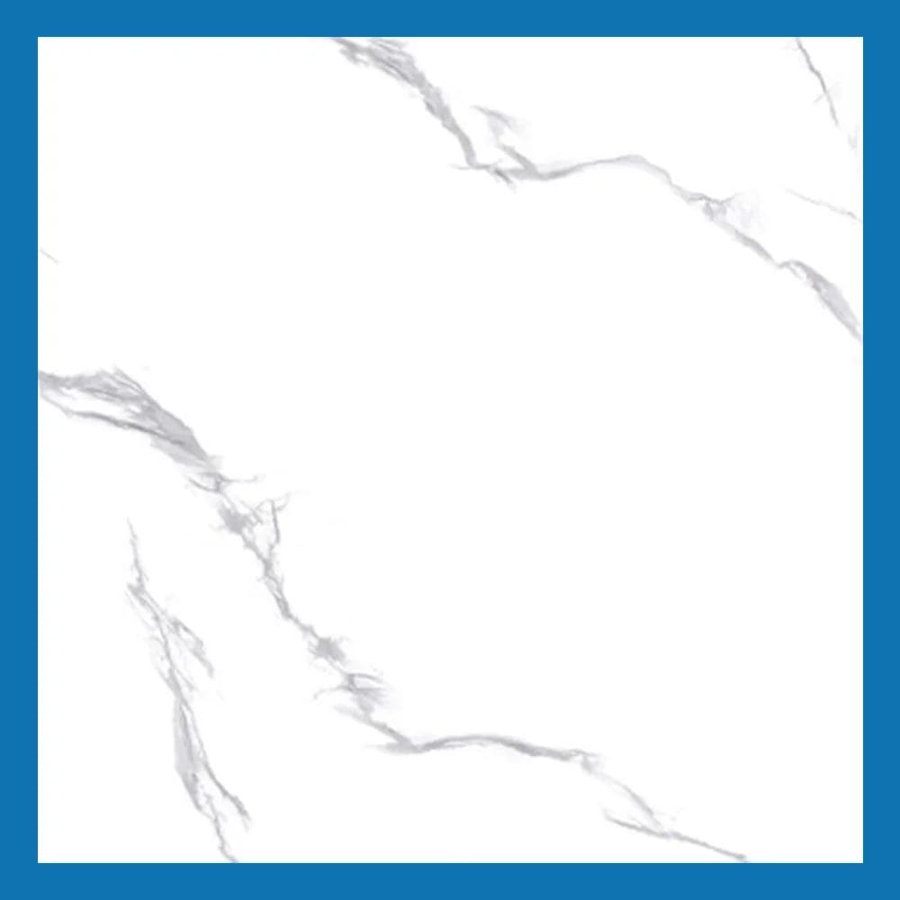 Carrara White Wall Tiles Glossy Polished Ceramic MSG44003M