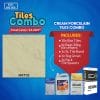 Ivory Light Cream Floor Tiles