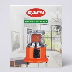 Safy Gas Heater and Cooker | 2 in 1 Safy Gas heater and Cooker