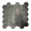 Premium Mosaic Hexagon Black Tiles – 282×271MM