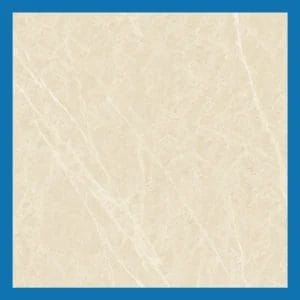 Light Ivory Glazed Polished Porcelain Tile