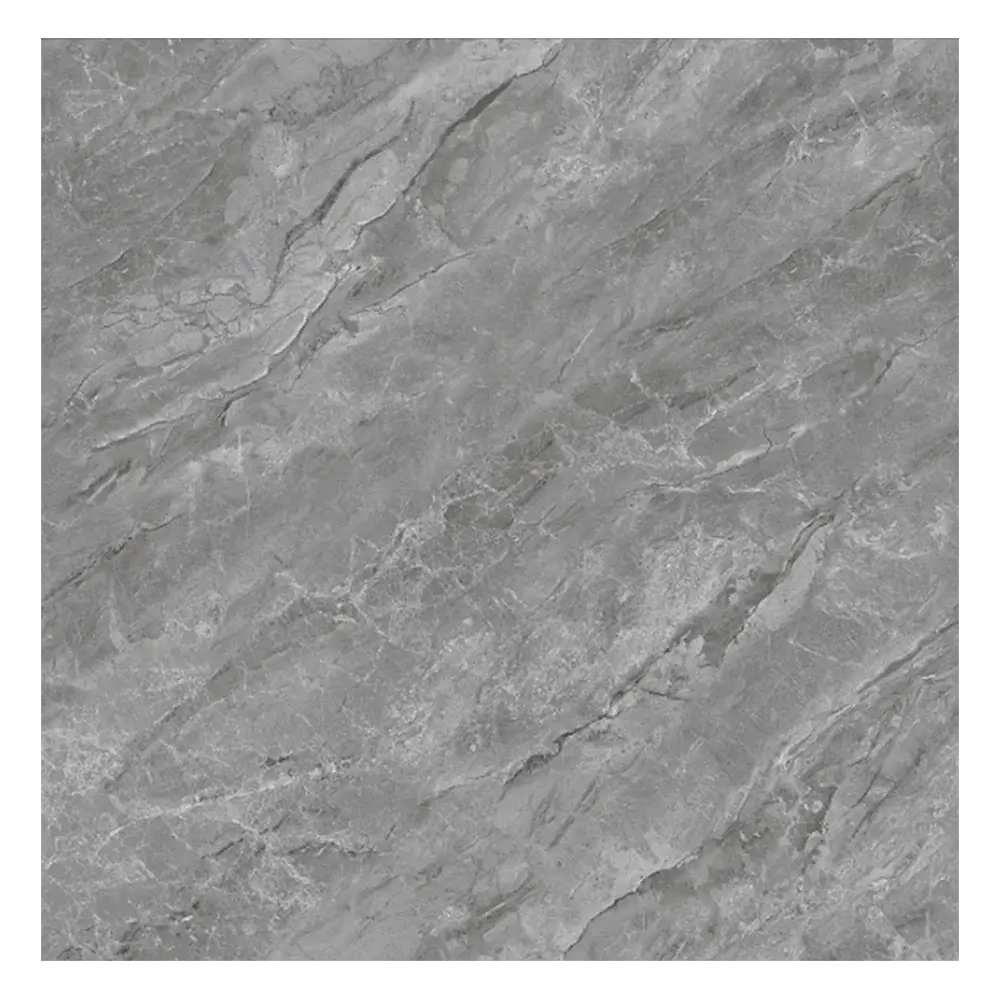 Dark Grey Polished Glazed Tile 600x600mm A-Grade