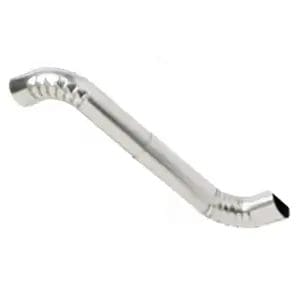 Gutter Offset Round 75x600mm Galvanized