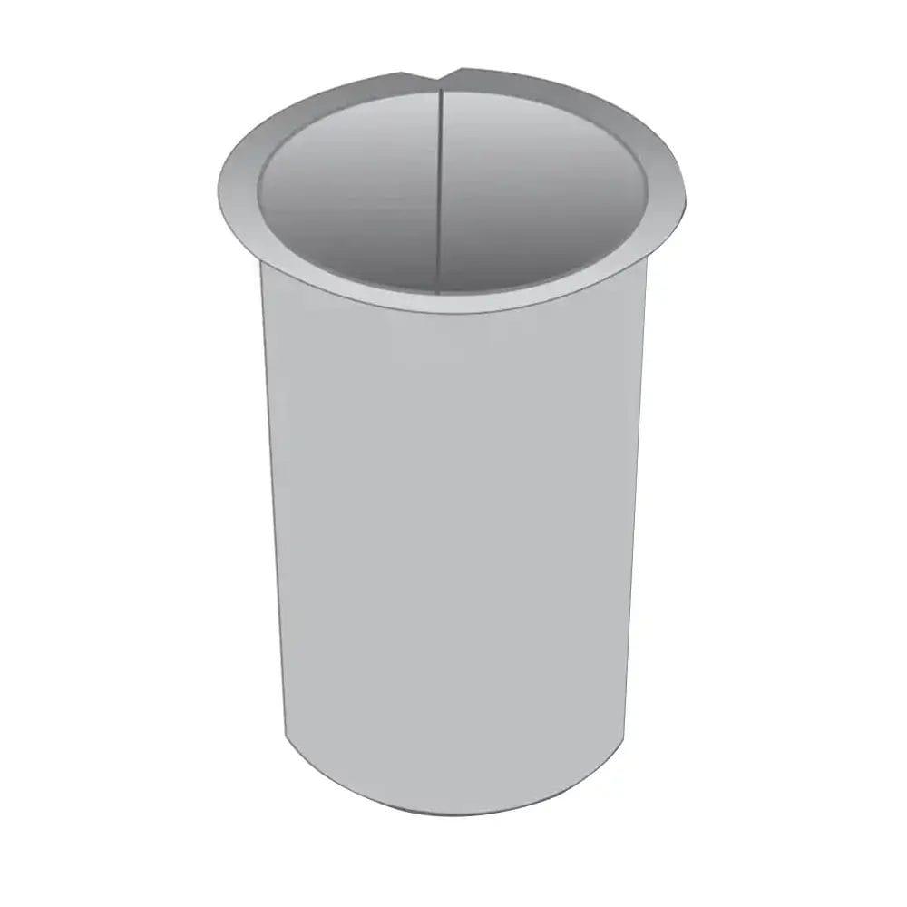 Outlet lip 100x75mm Round Galvanized