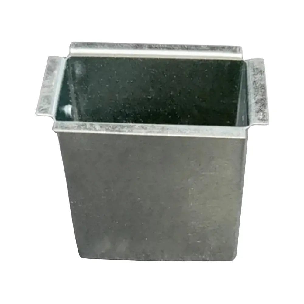 Out Lip 100x75mm Square Galvanized