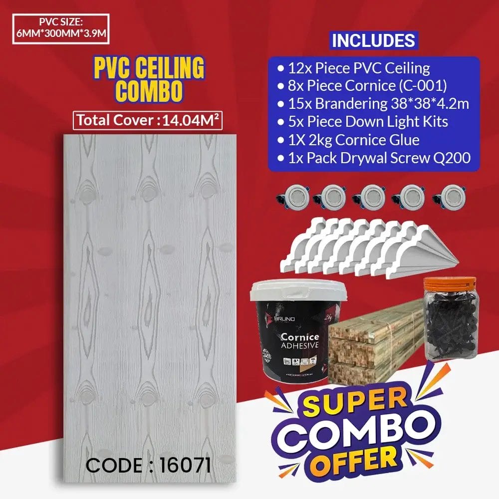 PVC ceiling combo 1404 16071