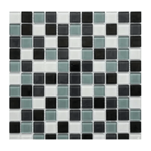 Modern Mosaic Tile – Blue And Black