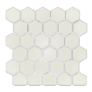 Premium White Mosaic Porcelain Tiles 282x271mm