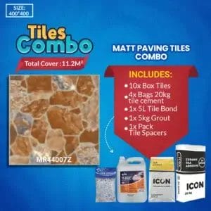 Matt Paving Tiles Combo