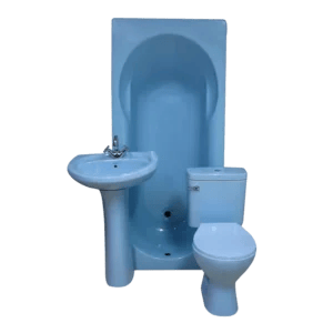 Sky Blue 7-Piece Bathroom Suite