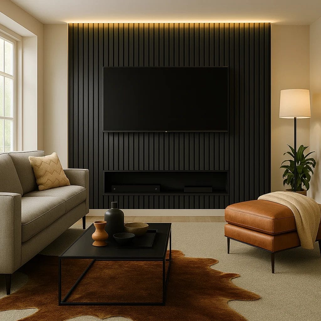 WPC WallPanel Black