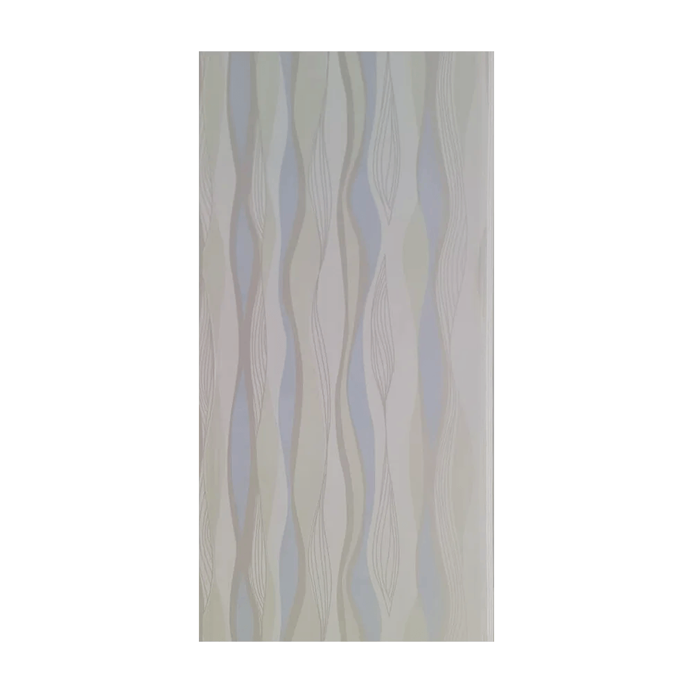 Beige & Cream Wave Pattern Wall Panel