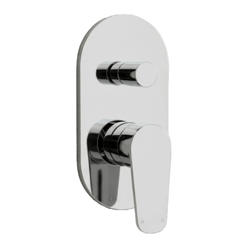 Chrome Concealed Shower Mixer