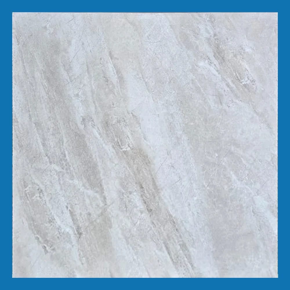 Silver Grey Tiles - Glossy Polished Porcelain - 600x600mm | A-Grade | 86025