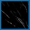 Ceramic Matt Black Marble Effect Tile 600×600mm