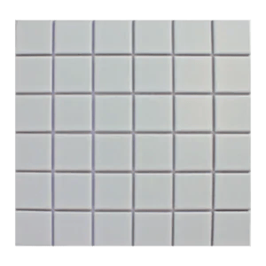 White Matte Mosaic Ceramic Tile
