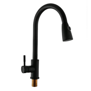 Kitchen Chrome Pull-Down Kitchen Mixer