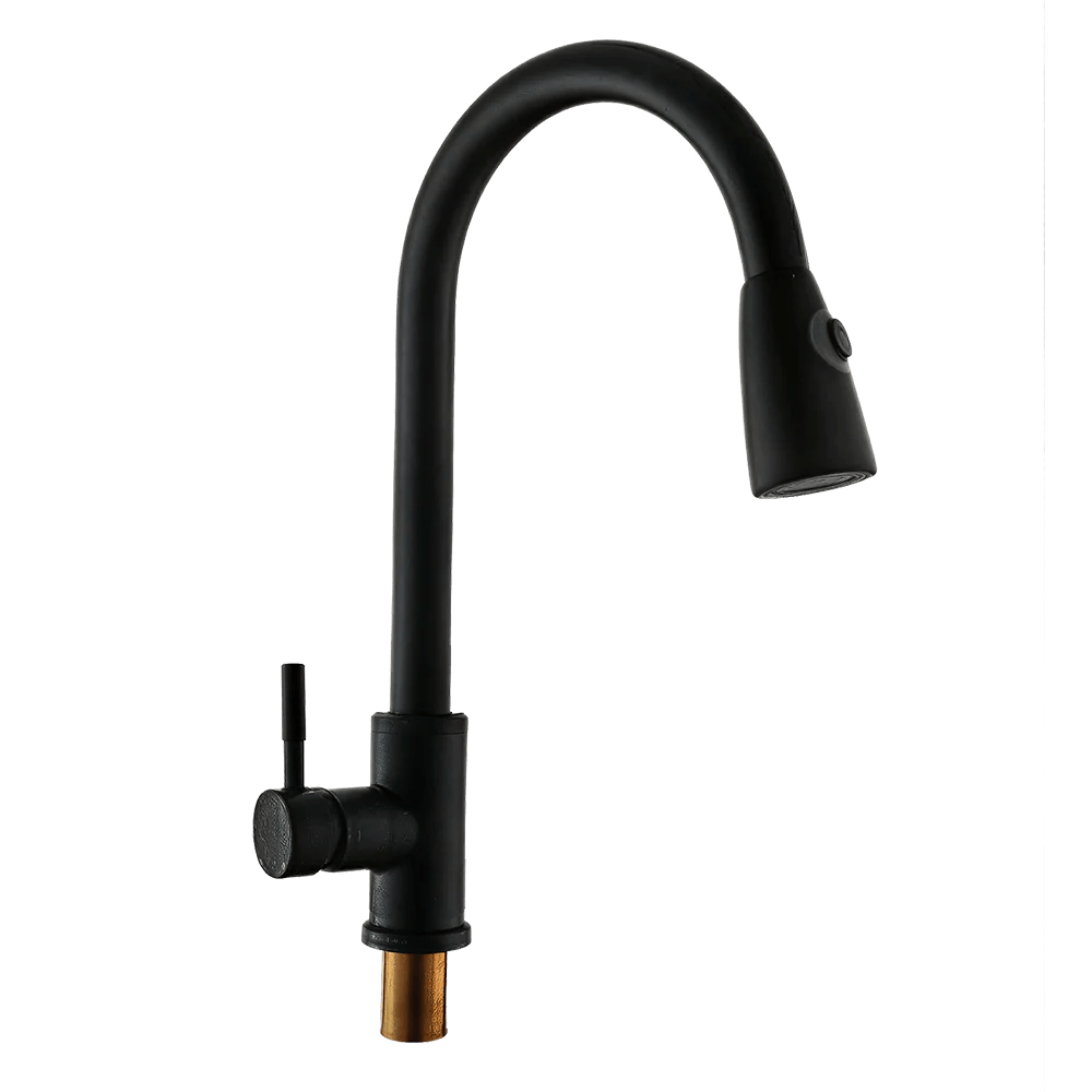 Kitchen Chrome Pull-Down Kitchen Mixer